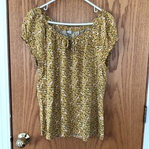 Old navy mustard top